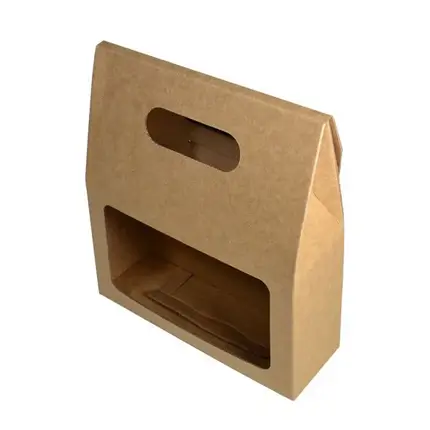 Custom Window Gable Bags Wholesale